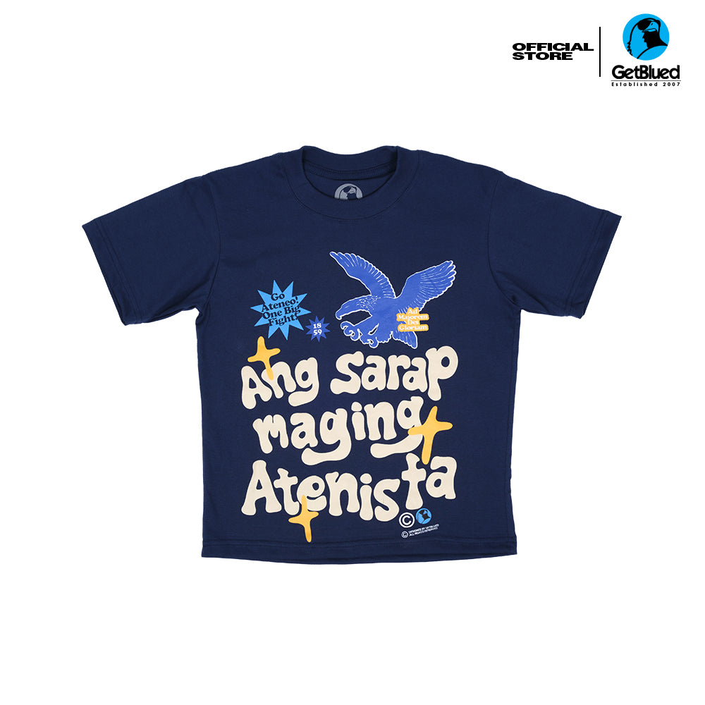 Ang Sarap Maging Atenista Navy Blue Kids T-Shirt