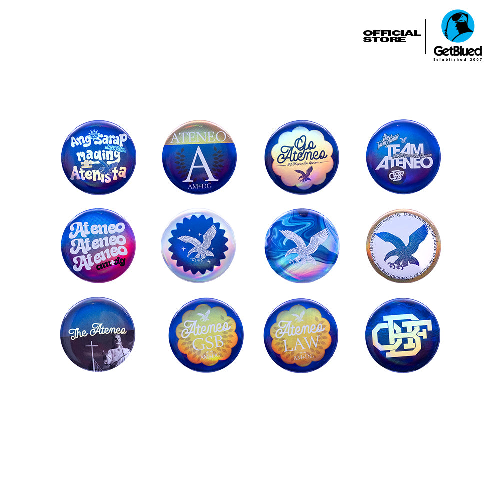 GetBlued Ateneo | Pins