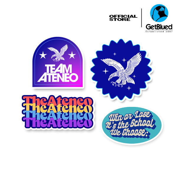Ateneo Retro Sticker Pack GetBlued